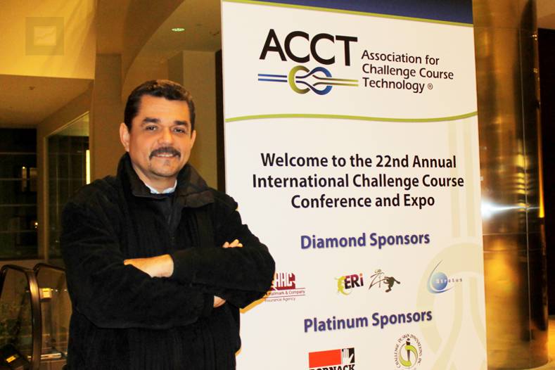 Ernesto Yturralde en la Conferencia de la ACCT en Boston
